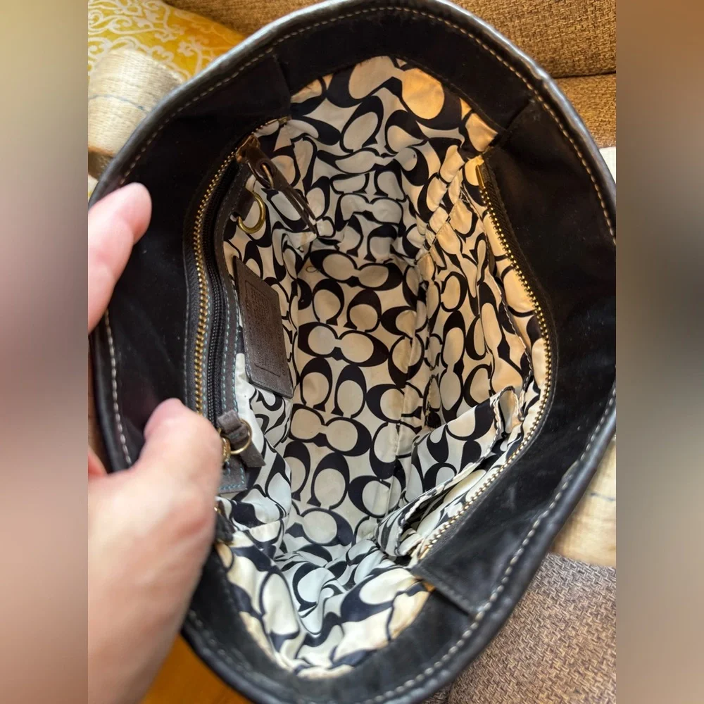 Coach Hampton Mini Tote Bag - Picture 10 of 13